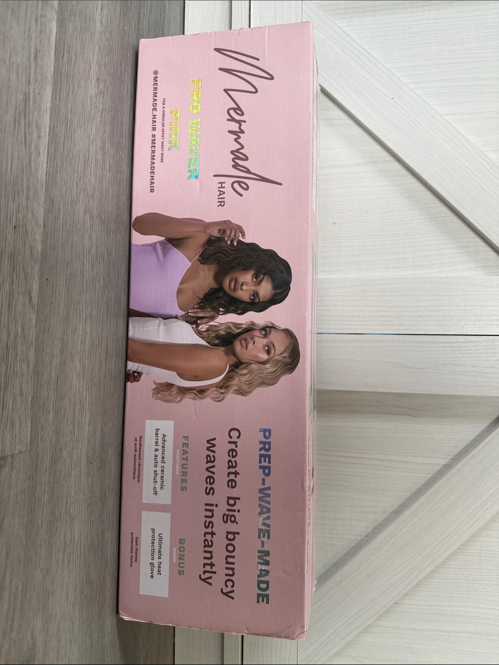 Mermade Hair Pro Waver Pink- 32MM/1.25”